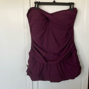 PROFILE BY GOTTEX TUTTI FRUTTI BANDEAU STRAPLESS SWIMDRESS